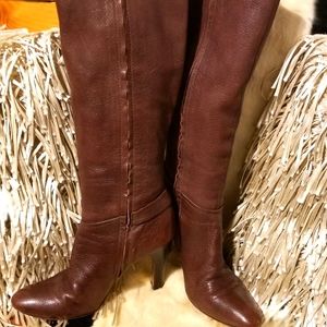 FINAL DROP $35❣️TORY BURCH Brown Knee High Boots
